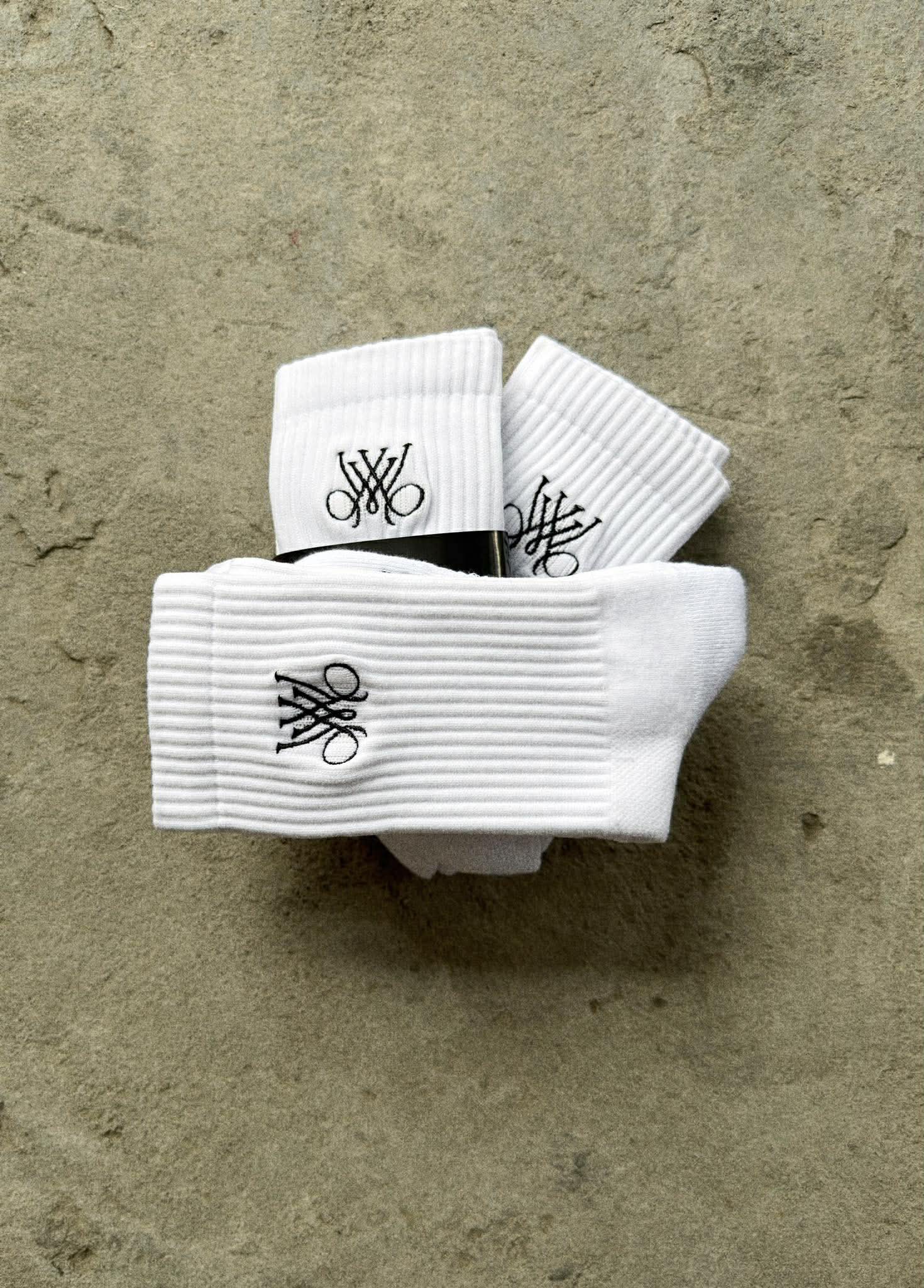 Mono Semi Crew Socks